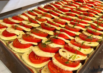 Gasthof Metzgerei Lamm Heimertingen - Tomate Mozarella bei Catering Event